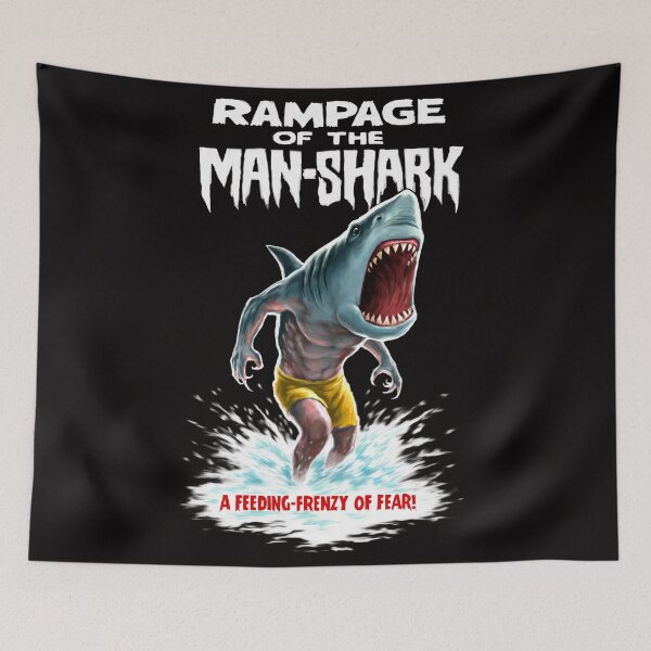 Item preview, Rampage of the Man-Shark designed and sold by Paul Mudie.