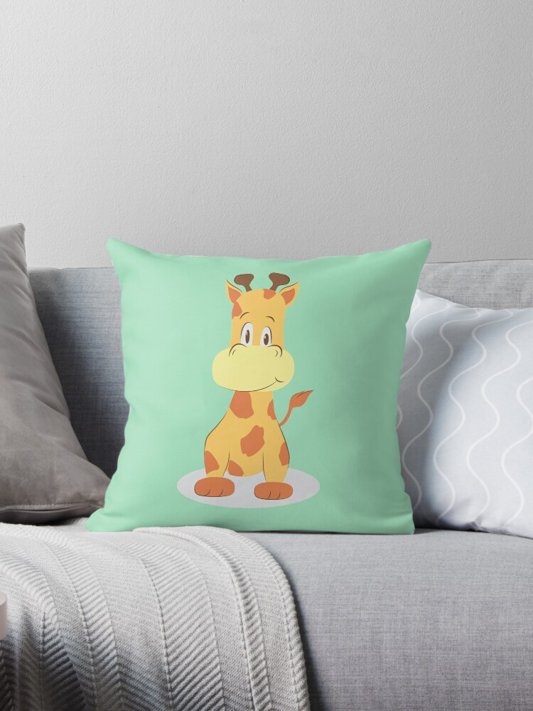 little giraffe pillow case