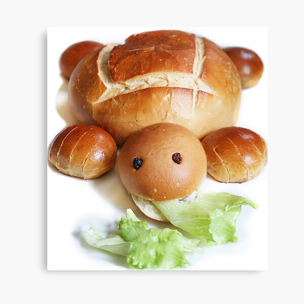 Turtle Bread Canvas Print