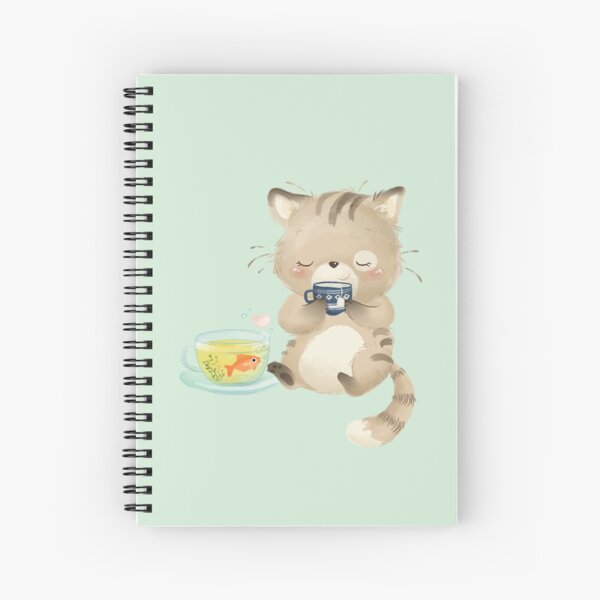 Item preview, A Purr-fect Teatime designed and sold by twigsandpaper.