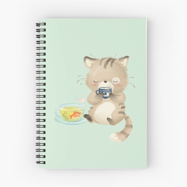 Item preview, A Purr-fect Teatime designed and sold by twigsandpaper.