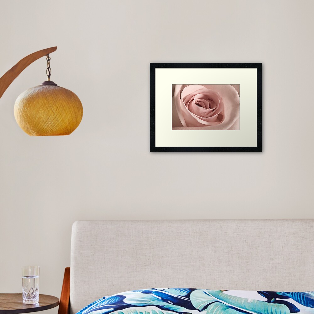 Rose, Take my Breath Away Framed Art Print
