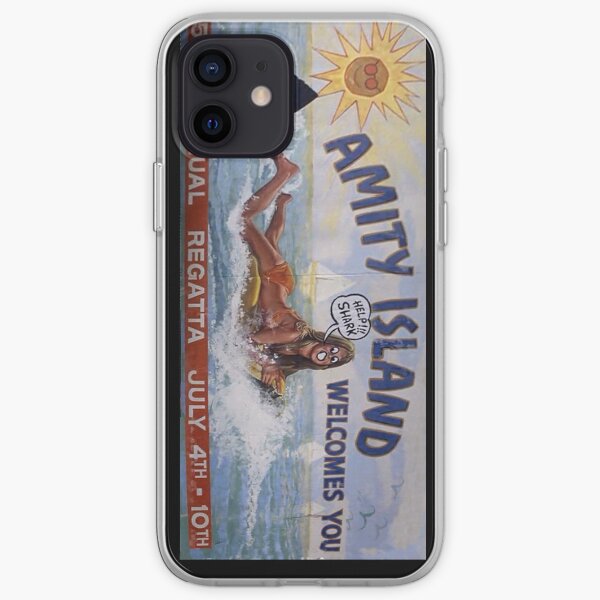 Welcome To Amity Island iPhone Soft Case