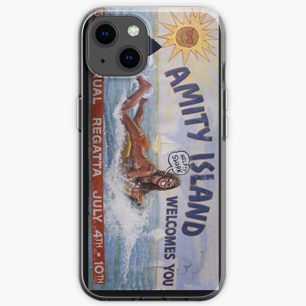 Willkommen auf Amity Island iPhone Flexible Hülle