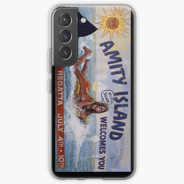 Welcome To Amity Island Samsung Galaxy Soft Case