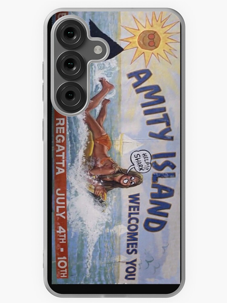 Thumbnail 1 of 4, Samsung Galaxy Phone Case, Welcome To Amity Island designed and sold by myronmhouse.