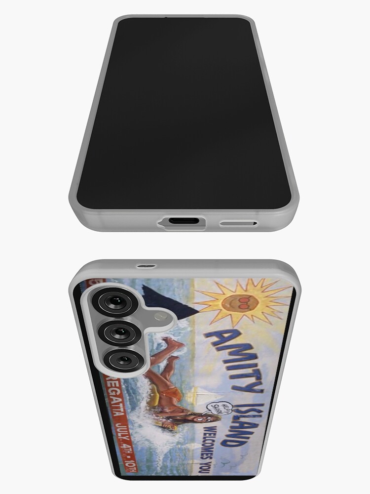 Thumbnail 3 of 4, Samsung Galaxy Phone Case, Welcome To Amity Island designed and sold by myronmhouse.