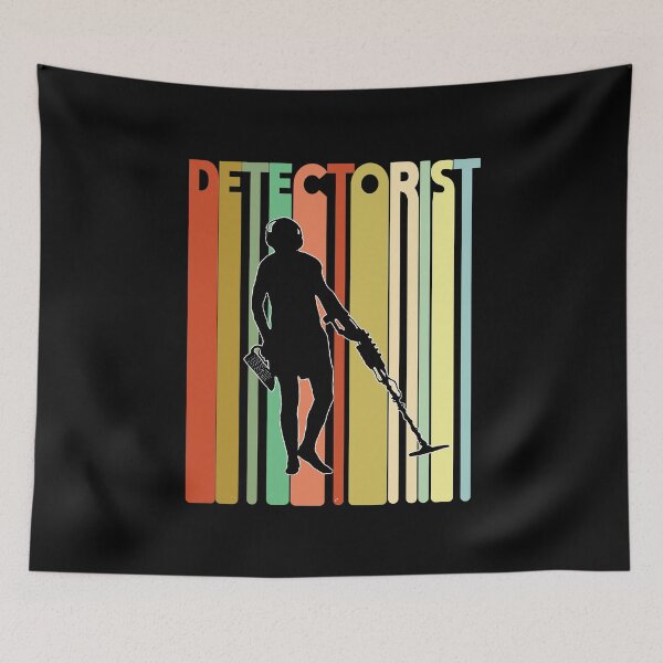 Item preview, Metal Detectorist Retro Vintage designed and sold by kudostees.