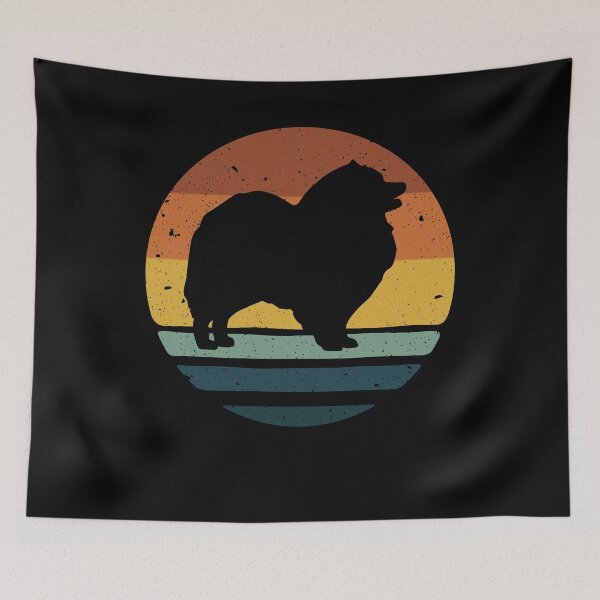 Item preview, Keeshond Retro Vintage  designed and sold by rafaeltto.