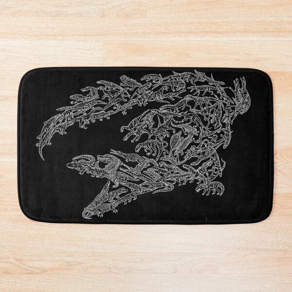 Item preview, Archosauriformes (exc dinosaurs, pterosaurs) - Evolution - Reptiles - Crocodile, Alligator - White designed and sold by EvolutionPoster.