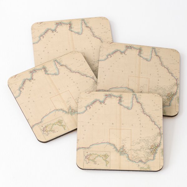 Item preview, Map of Australia - 	James Wyld 1841 designed and sold by anmm.