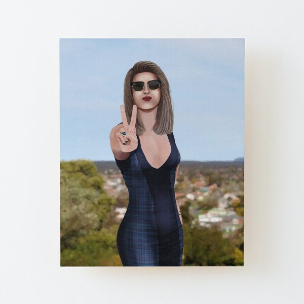 Laura Wood Mounted Print