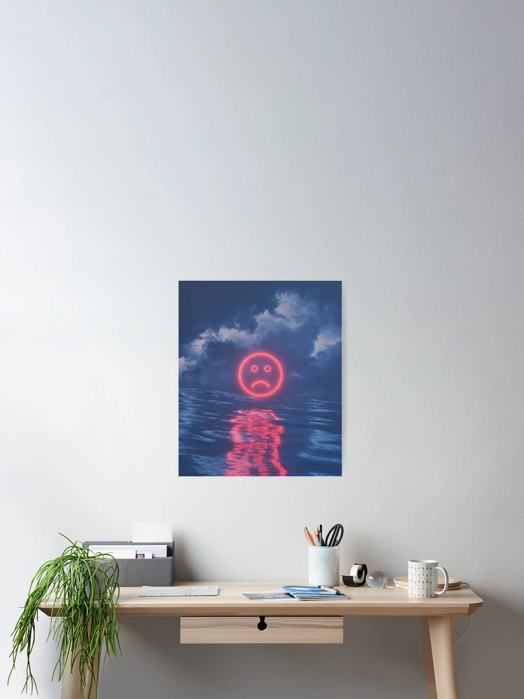Thumbnail 2 of 3, Poster, Sad designed and sold by Devansh Atray.