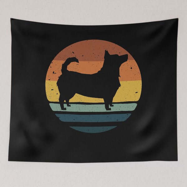 Aperçu de l'œuvre Lancashire Heeler Retro Vintage créée et vendue par rafaeltto.