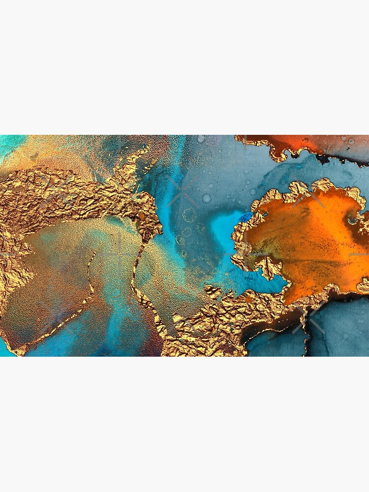 glamorous gold ink autumn texture by MysticMarble