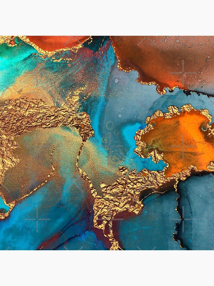 glamorous gold ink autumn texture by MysticMarble