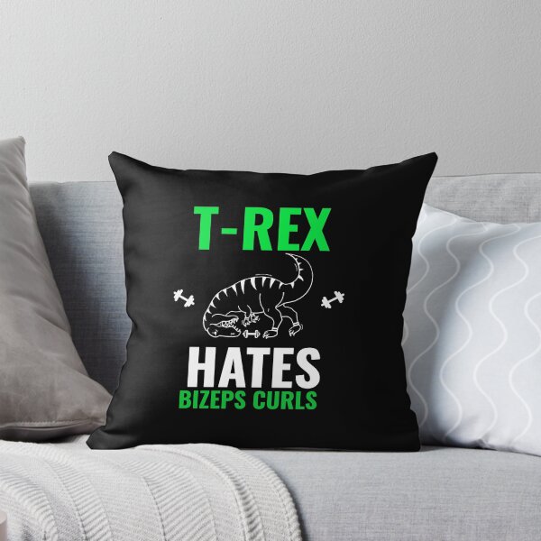 Artikelvorschau, t-rex hates Bizeps Curls entworfen und verkauft von RPHDesigns.