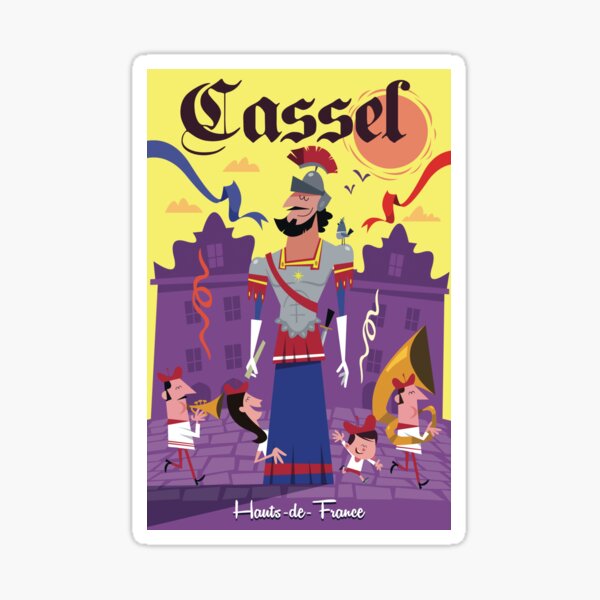 Vista previa del artículo con la obra «Afiche de Cassel», diseñado y vendido por GAGodel.