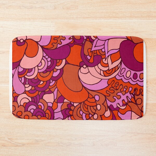 Item preview, 60s hippie psychedelic pattern designed and sold by Argunika.