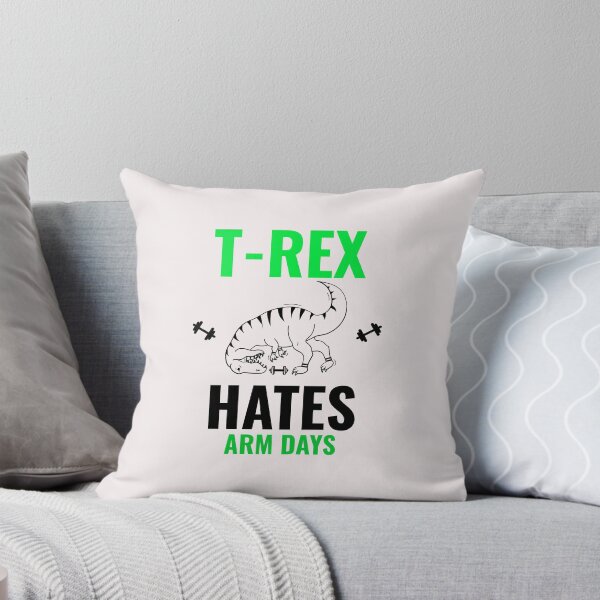 Artikelvorschau, Kopie von t-rex hates Arm days entworfen und verkauft von RPHDesigns.