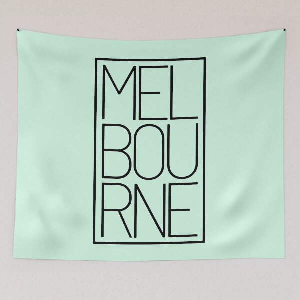 Item preview, Cool Melbourne Australia Souvenir Typography Traveler Gift designed and sold by peter2art.