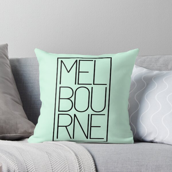 Aperçu de l'œuvre Cadeau souvenir frais de typographie Melbourne Australie créée et vendue par peter2art.