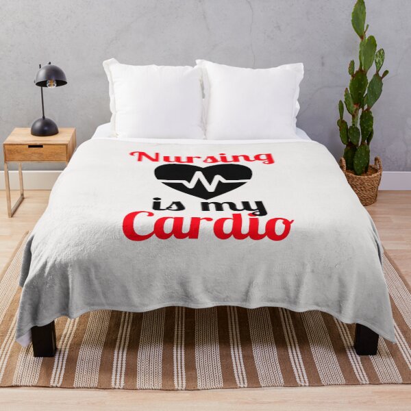 Artikelvorschau, Kopie von Nursing is my Cardio entworfen und verkauft von RPHDesigns.