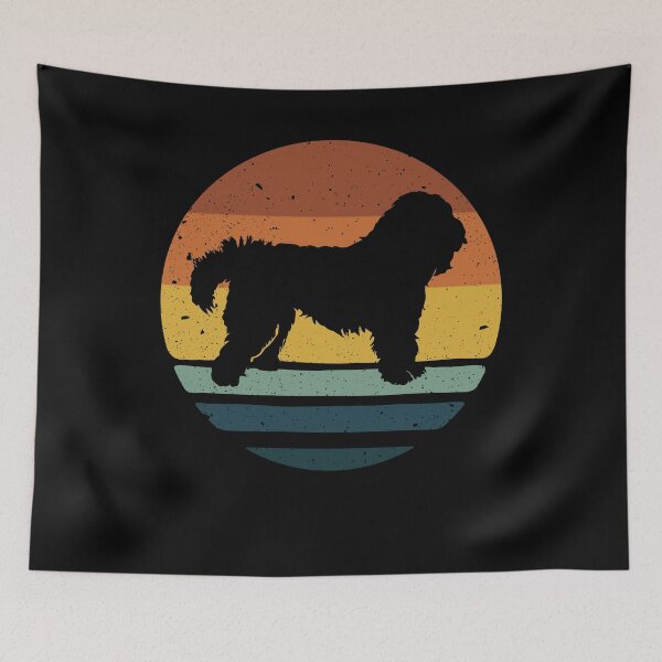 Artikelvorschau, Old English Sheepdog Retro Vintage entworfen und verkauft von rafaeltto.