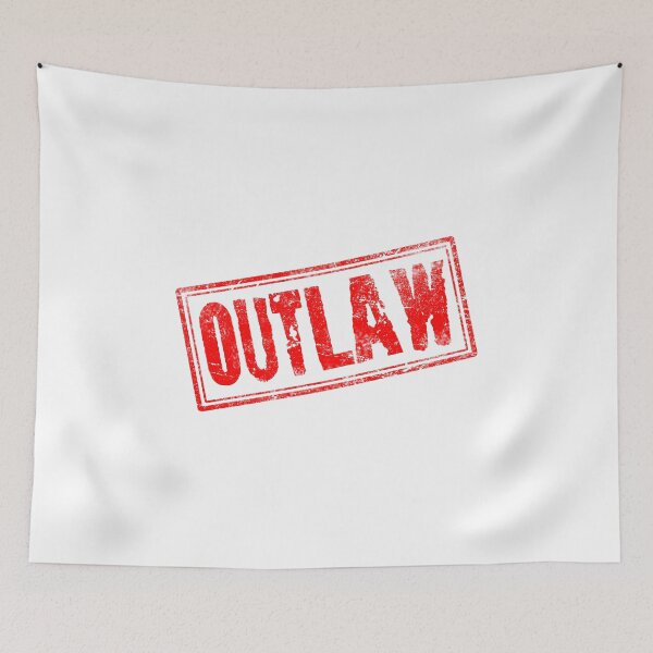 Item preview, Outlaw (Vintage Stamp) designed and sold by SassyClassyMe.