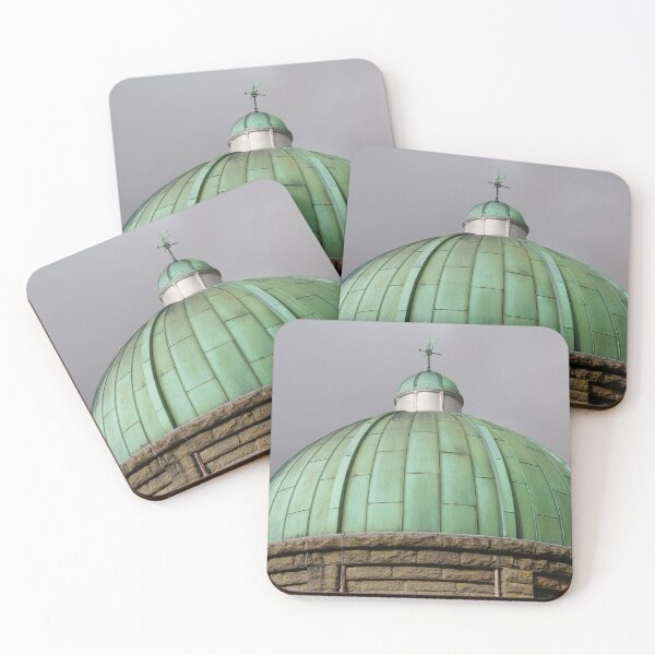Item preview, Cupula green dome, copper with Verdigris, gloomy sky designed and sold by Andy Chisholm.