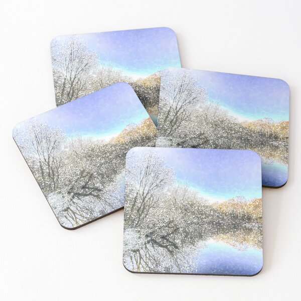 Item preview, Winters Day Pond designed and sold by Londonimages.