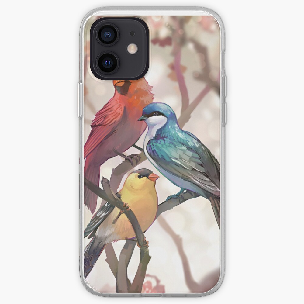 "Birds" iPhone Case & Cover by Kawiku Redbubble