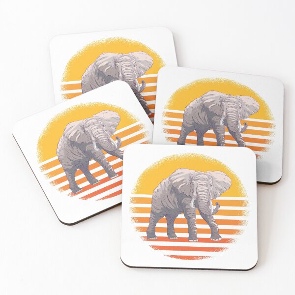 Item preview, Elephant in the sunset. designed and sold by emphatic.