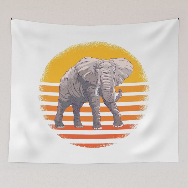 Item preview, Elephant in the sunset. designed and sold by emphatic.