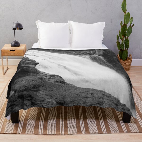 Item preview, Minnesota Waterfall in Black and White designed and sold by Allen Penton.