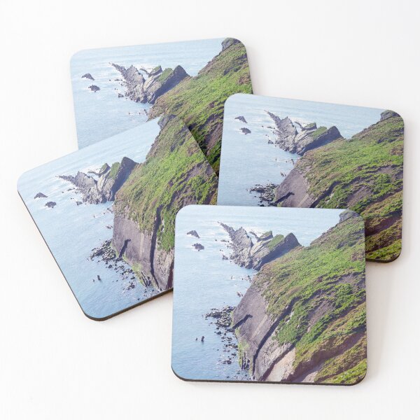 Item preview, rocky jagged coastline and cliffs designed and sold by morrbyte.