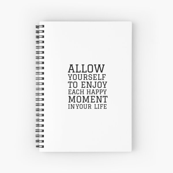 Item preview, Allow yourself to enjoy each happy moment in your life designed and sold by Inspirationmotivation.