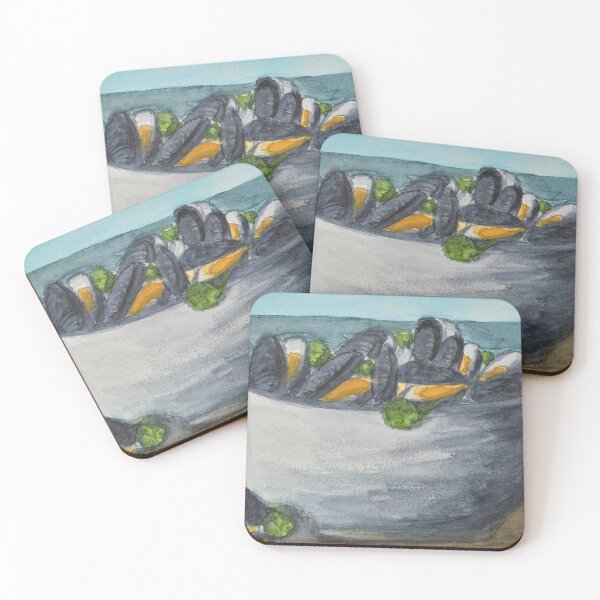Item preview, Blue mussel dish designed and sold by HenrietteML.