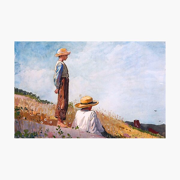 Item preview, Winslow Homer - The Blue Boy designed and sold by ArtExpression.