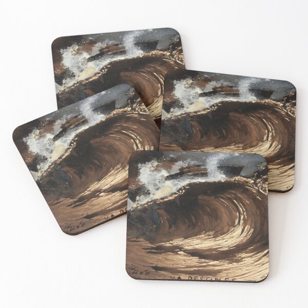 Item preview, Victor Hugo - My destiny - Ma destinée - The Wave - La Vague designed and sold by ArtExpression.