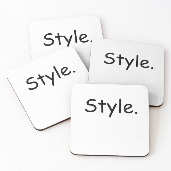 Item preview, Simplistic white "Style." in Comic Sans designed and sold by BlueOnionThings.