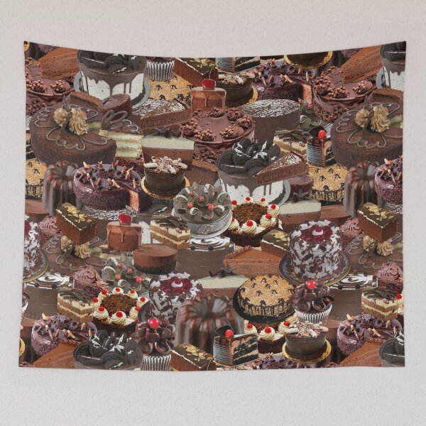 Item preview, Chocolate Cake Pattern designed and sold by MaplewoodMerch.