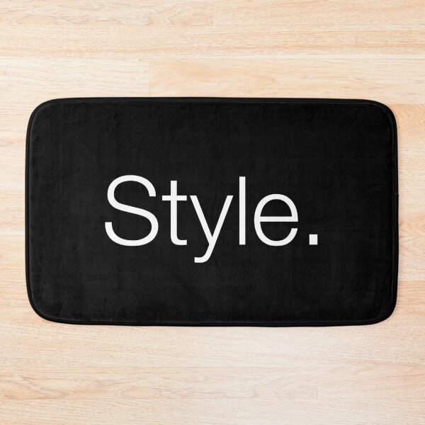 Item preview, Simplistic black "Style." in Helvetica designed and sold by BlueOnionThings.