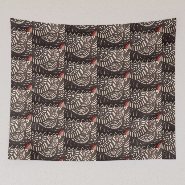 Item preview, Red, white, black pattern designed and sold by Ovahill.