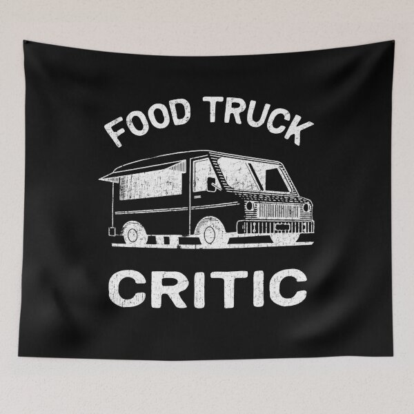 Item preview, Food Truck Critic Funny Foodie Street Food Festival  designed and sold by funnytshirtemp.