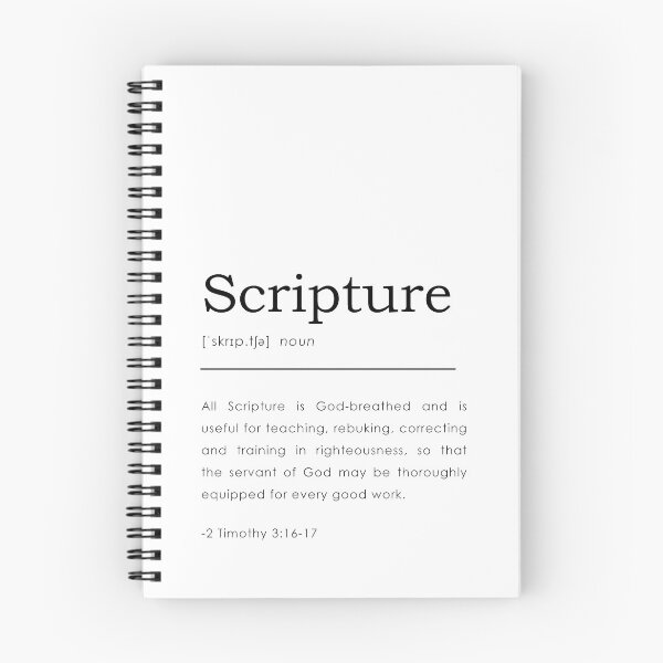 Item preview, 2 Timothy 3:16-17, Scripture, Bible Verse designed and sold by Tiny Seed Bazaar.