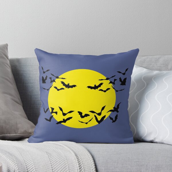 Item preview, Bat horror face and full moon, Halloween designed and sold by claudiasartwork.