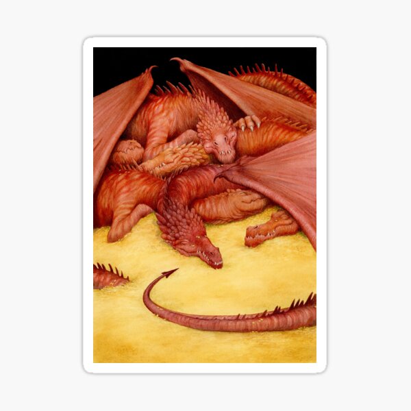 Let Sleeping Dragons Lie Sticker