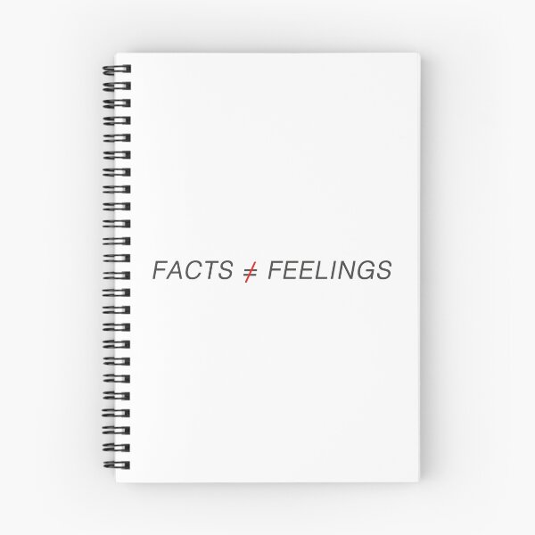 Item preview, FACTS ≠ FEELINGS designed and sold by Val Goretsky.