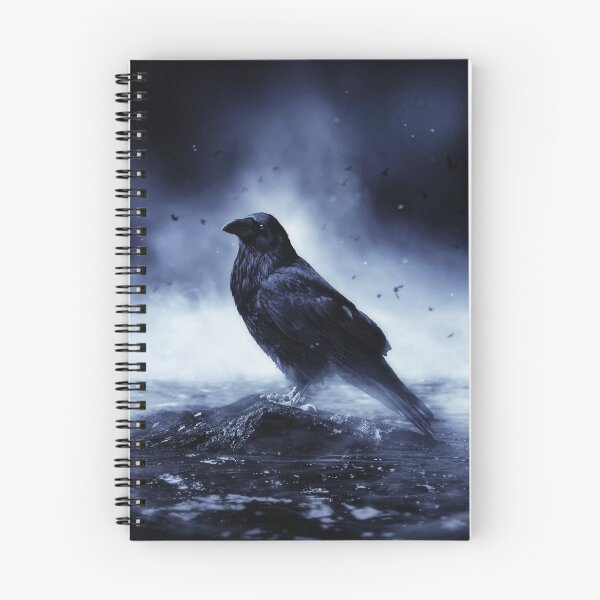 Item preview, Raven in mystical light designed and sold by Destroyed-Pixel.